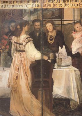 Alma-Tadema, Sir Lawrence The Epps Family Screen (detao) (mk23) china oil painting image